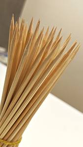 Brochetas de Bambú de 4 mm de Grosor y 14 Pulgadas de Largo, Palitos de Bambú Resistentes de Grado Alimenticio para Espirales de Patata y Twisters de Patata - Product Image 4