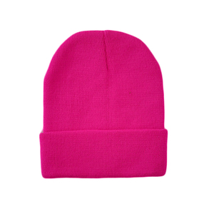 2025 gros bonnet brodé avec Logo personnalisé classique acrylique crâne à revers Jacquard Slouchy hiver bonnets pour garçons - Product Image 1