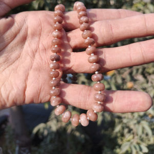 คุณภาพสูงลูกปัดทอง Aventurine สร้อยคอลูกปัดทองเหลืองชุบเงินเครื่องประดับงานแต่งงานคลาสสิก - Product Image 1