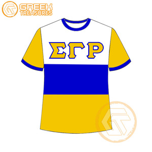 Vente en gros de t-shirt Sigma Gamma Rho pour femmes vêtements de sororité jersey de coton t-shirt respirant de haute qualité vêtements grecs pour femmes - Product Image 4