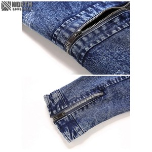 <b>Men's</b> Denim Vest Sleeveless <b>Jean</b> Vest Motorcycle Punk <b>Black</b> Blue <b>Biker</b> Plus Size Jacket <b>Men's</b> Denim Jackets Coats - Product Image 5