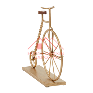 Escultura de bicicleta de mesa para decoración del hogar Escultura de mesa de bicicleta de metal para sala de estar y decoración de oficina Superventas - Product Image 2