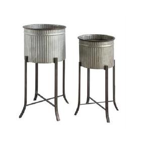 Maceta de metal antigua con asas para decoración interior y jardín del hogar Macetas más vendidas jardineras de alta calidad - Product Image 5