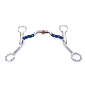 Brocas para montar a caballo Precio barato Venta al por mayor Acero inoxidable Western Silver Dotted Mejor calidad Equipo para caballos Western Servicio OEM - Product Image 2