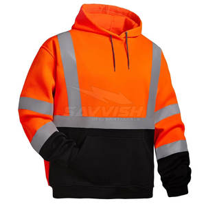 Sudadera de Seguridad con Logotipo Personalizado 2025, Precio al por Mayor, Sudadera de Alta Visibilidad, Ropa de Alta Visibilidad, Sudadera de Seguridad - Product Image 2