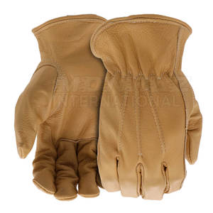 Gants de sécurité de conduite de conception personnalisée en gros Gants de conduite en cuir de haute qualité pour hommes - Product Image 1