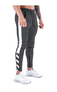 กางเกงวอร์มผู้ชายผ้าฟลีซแบบลำลองแห้งเร็วป้องกันการเกิดรอยยับป้องกันการเกิดคราบระบายอากาศเป็นมิตรกับสิ่งแวดล้อม - Product Image 3