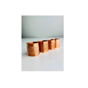 Copper Napkin Ring New Arrival Copper Napkin Ring Table Decorative Accessories Metal Napkin Ring - Product Image 5