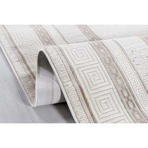 Tapis d'intérieur moderne Netline Home Depot Nazende Beige 60% polypropylène 40% polyester 80x150 cm Chambre à coucher Bureau Chambre d'enfant - Product Image 2