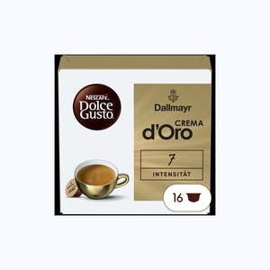 Nescafe Dolce Gusto dallmayr Crema Doro 120G มีวางจำหน่ายพร้อมกลิ่นหอมเรียบและเครม่าสีทอง - Product Image 2