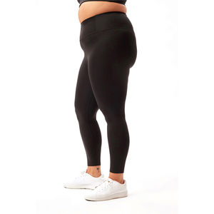 Leggings de Yoga y Gimnasio para Mujer, Invierno, Cintura Media, Transpirables, Antibacterianos, hasta la Rodilla, sin Costuras, con Logotipo Personalizado - Product Image 4