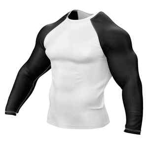 Rashguard MMA BJJ à manches longues en spandex respirant unisexe à prix avantageux, personnalisable - Product Image 4
