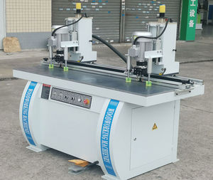 Machine de perçage de charnières à double tête, machine de perçage automatique verticale pour charnières de panneaux, machine à charnières pour portes d'armoires - Product Image 4