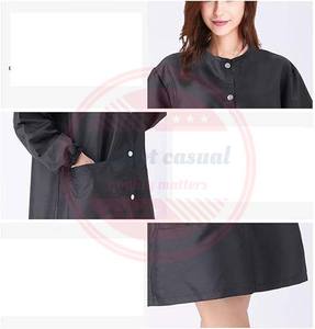 Unisex Custom Logo Pet Grooming Uniform Jacket| Wholesale Pet Dog and Cat Grooming Apparel with Pockets - Product Image 3