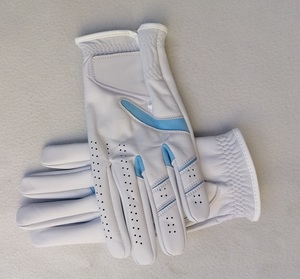 Guantes de golf de cuero Cabretta personalizables de alta calidad, piel de oveja suave y transpirable con características antideslizantes, mano izquierda-derecha - Product Image 6