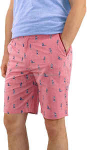 กางเกงขาสั้นผ้าฝ้ายพิมพ์ลายสำหรับผู้ชายเอวยางยืดกางเกงคาร์โก้สไตล์ลำลองกางเกงคาร์โก้สไตล์สตรีท - Product Image 3