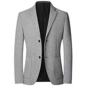 Blazer élégant à carreaux homme costume d'affaires Blazers vestes pour hommes affaires décontractées 2025 nouveau blazer de costume pour hommes - Product Image 5