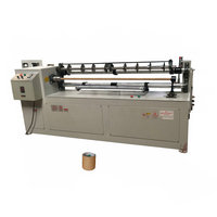 Machine automatique de fabrication et de rembobinage de tubes en papier avec PLC et moteur, certifiée CE, 3-5 tubes mère/minute – Offre Spéciale