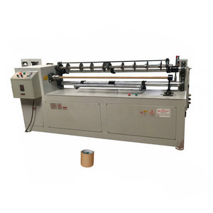 Machine automatique de fabrication et de rembobinage de tubes en papier avec PLC et moteur, certifiée CE, 3-5 tubes mère/minute – Offre Spéciale - Product Image 1