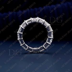 0.20 CT สดใสตัด Moissanite แหวนแต่งงานเพชรสดใสเพชรวงนิรันดร์เต็มรูปแบบเพชรตลอดไปของขวัญแหวนเจ้าสาว - Product Image 2