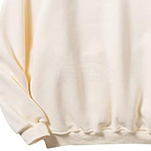 Sudadera con capucha de lana de invierno para hombre de talla grande a la moda patrón sólido hombro caído ligero bajo MOQ XS-venta al por mayor - Product Image 5