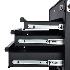 Chariot utilitaire à rouleaux en acier de 84cm Armoire de rangement pour garage d'atelier à 04 tiroirs pour entrepôt industriel Armoires à outils supportées par les OEM - Product Image 5