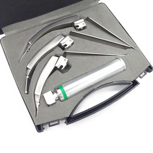 Vente chaude Manuel De Haute Qualité Anesthésie Gorge Miroir Intubation Fibre Optique Flexible Difficile Intubation Laryngoscope - Product Image 3