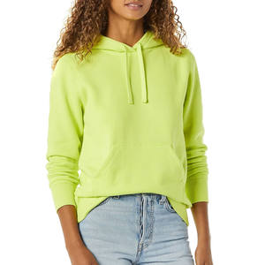 Top vente OEM Service sweats à capuche pour femmes prix de gros sweats à capuche pour femme tricoté 100% coton fait sweats à capuche pour femmes - Product Image 6