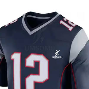 Maillot de football américain de haute qualité à prix réduit Service OEM Nouveau design Maillot de football américain personnalisé - Product Image 4