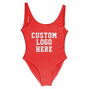 Nouveau Style couleur différente personnalisé Logo maillots de bain Sexy femmes maillot de bain une pièce costumes respirant maillot de bain - Product Image 3