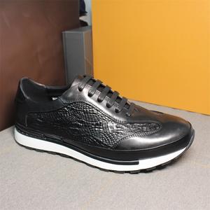 Retro Shoes with Perforated Details and Lightweight Design Casual Shoes for Men Fashion Shoes - Product Image 1