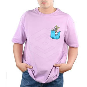 เสื้อยืดขนาดใหญ่สำหรับผู้ใหญ่ทำจากผ้าฝ้ายปากีสถานและเส้นใยไม้ไผ่สำหรับสวมใส่กลางแจ้ง - Product Image 2