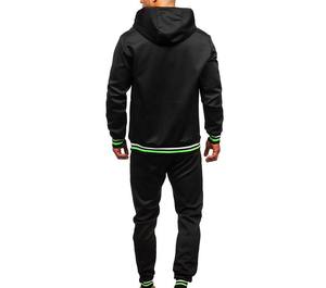 Ropa deportiva para hombre, chándales con capucha y cremallera para hombre, ropa al por mayor, chándal nuevo de alta calidad, trajes sólidos para hombre, conjunto de chándal cálido de lana - Product Image 5