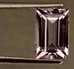 Morganita natural turmalina Baguette forma rosa melocotón piedras preciosas sueltas 2x4mm y 20x30mm piedras fabricante precio al por mayor - Product Image 2