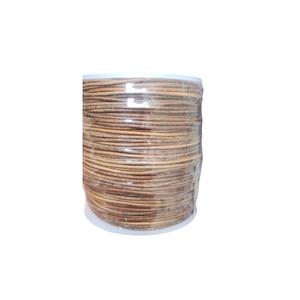 Cordón de Cuero Vacuno de Alta Calidad de 1.5mm, Color Caqui, Estilo Indio Vintage, Hecho a Mano, Color y Tamaño Personalizables, Venta al Por Mayor para Fabricación de Joyería - Product Image 1