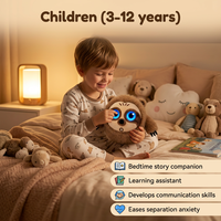 CADOTHY AILA GPT, compagnon en peluche intégré à l'IA, robot jouet interactif multi-sensoriel parlant, robot d'accompagnement émotionnel, 36+ langues, application