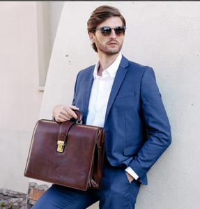 Maletín de <span class=keywords><strong>abogado</strong></span>, bolso de cuero para hombre, bolso para médico, bolso de cuero, regalos personalizados para él, maletín de cuero para hombre - Product Image 1