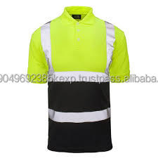 Camisetas de Seguridad Fluorescentes de Poliéster 100% con Diseño de Ojo de Pájaro para Trabajo y Protección - Product Image 2