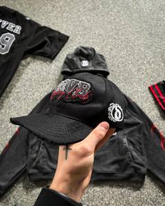 เสื้อฮู้ดดี้พิมพ์ลายปักโลโก้ตามสั่ง สไตล์วินเทจสำหรับฤดูหนาว ผ้าฟลีซคอตตอน 100% ซักแบบแอซิดวอช แห้งเร็ว ระบายอากาศได้ดี สำหรับผู้ชาย - Product Image 3