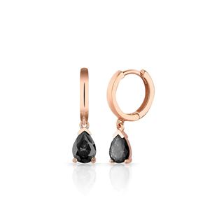 Azuris 925 Sterling Silver Fine <b>Stud</b> <b>Earrings</b> Mini Drop Zircon <b>Rose</b> <b>Gold</b> for Wedding Gift Party Engagement Anniversary Turkey - Product Image 1