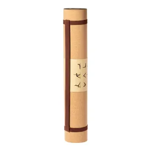 Tapete de Yoga Ecológico de Corcho de 8 mm de Grosor para Práctica de Yoga - Product Image 1