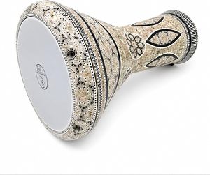 Gawharet El Fan - Darbuka Egipcia Profesional de Madreperla de 17.5 Pulgadas - Product Image 3