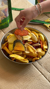Fruta mixta VF de Vietnam, chips de fruta variados de alta calidad, exportación a granel, directo de fábrica, precios competitivos - Product Image 3