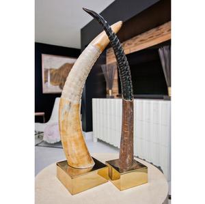 Modern Home Hotel Office Luxury Decoration Art Design Decor Resin Statue Ox Horn <b>Ornaments</b> - Product Image 3