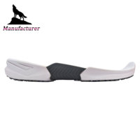 Semelle de chaussure de sport en mousse EVA de marque Wolf, fabriquée directement en usine à Jinjiang, avec un motif en nid d'abeille, antidérapante, en caoutchouc TPU pour l'extérieur