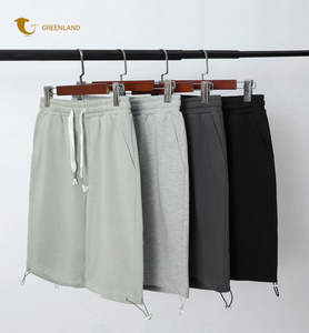 2025 nouveauté hommes Shorts d'entraînement en gros été Style droit décontracté avec motif solide Shorts - Product Image 2