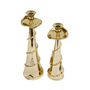 Candelabros de Metal con Acabado Mate y Recubrimiento en Polvo, Diseño Ecológico y Decorativo, para Uso en el Hogar y Hoteles, Navidad - Product Image 3