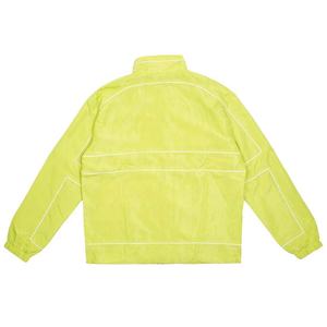 Veste coupe-vent pour homme de qualité supérieure, logo personnalisé en gros, revêtement, polyester, coton, doublure en lin, fermeture éclair réfléchissante, coupe-vent - Product Image 4