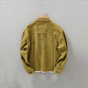 Veste d'hiver pour homme en jean de coton, nouveau style, col montant, avec logo personnalisé, service OEM, haute qualité, en promotion - Product Image 2