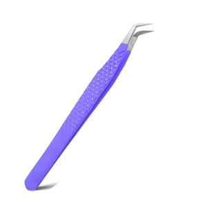 Herramienta DE CUIDADO DE BELLEZA de maquillaje, pinzas de extensión de pestañas de diseño hueco cosmético, acero inoxidable de buena calidad por implantes déntricos - Product Image 5